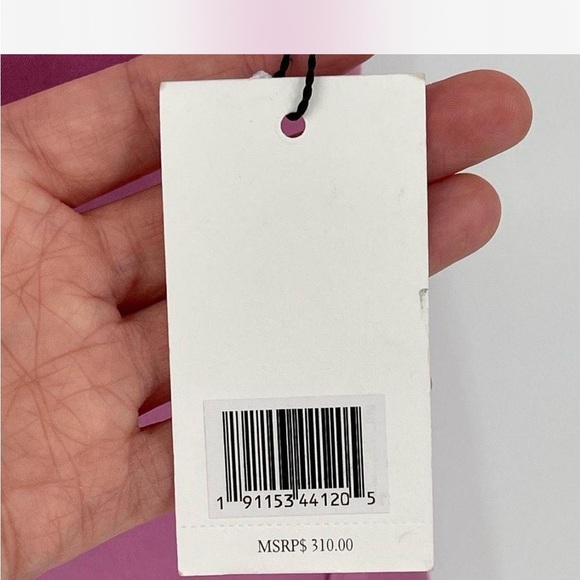 Jason Wu pink satin corset dress size L NEW - Picture 10 of 12